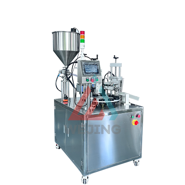 دستگاه پرکننده و آب بندی لیزری نیمه اتوماتیک