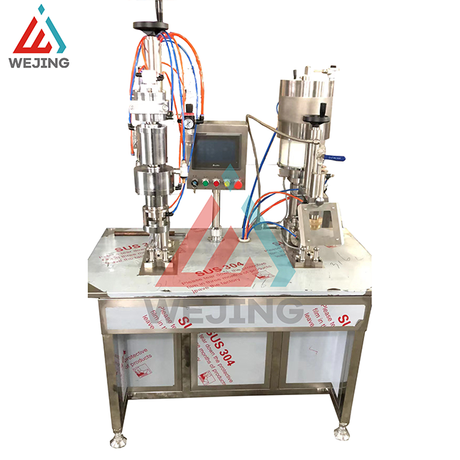 ஏரோசல் நிரப்புவதற்கான வால்வு பை ஃபில்லர்