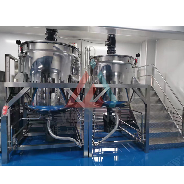 50L-6000L मिक्सर होमोजेनाइजिङ ट्याङ्की वैकल्पिक ताप