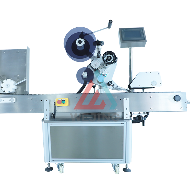 Outomatiese etiketteermasjien vir Ampere-etikettering van chemiese industri&euml;le lyn