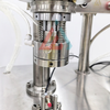 ထိန်းချုပ်လုပ်ဆောင်ချက်ပါရှိသော PLC Semi-Automatic Bag-on-Valve Filling Machine