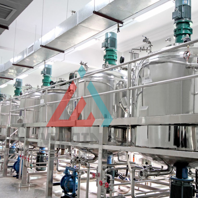 Svestrani stacionarni vakuumski lonac za emulziju - kapacitet od 50 do 6000 litara