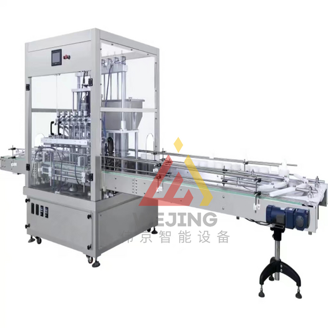 Automatesch Multiple 4 6 8 10 F&uuml;llkopf D&uuml;sen Linear Straight Line Piston Shampoing Liquid Seef Kosmetesch F&uuml;llmaschinn