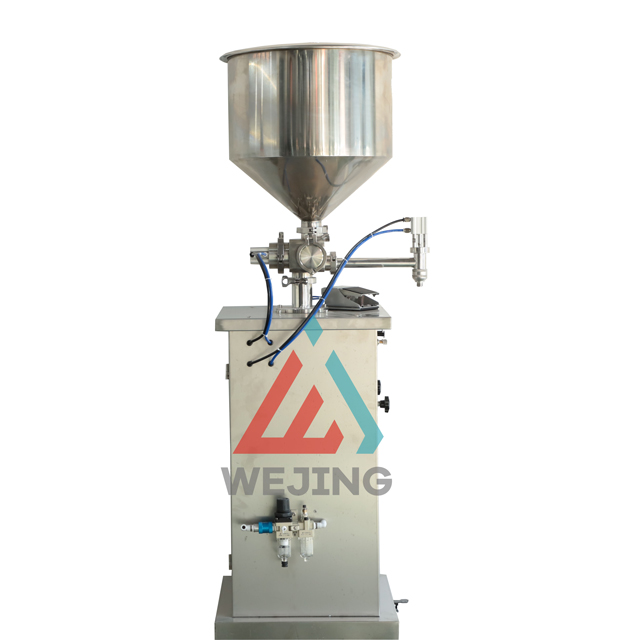 Mesin Pengisian Cairan Dan Tempel Vertikal Bergerak untuk Pembotolan