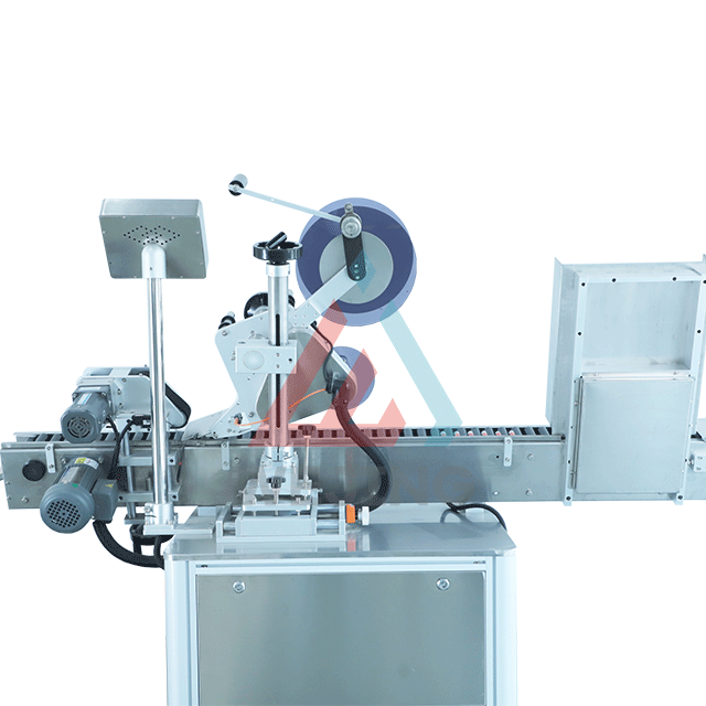 Automatyczna maszyna do etykietowania chemicznej linii przemysłowej do etykietowania amper&oacute;w