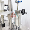 Semi Automatic Bag Kuri Valve Aerosol Gusasa Imashini Yuzuza Igurishwa 