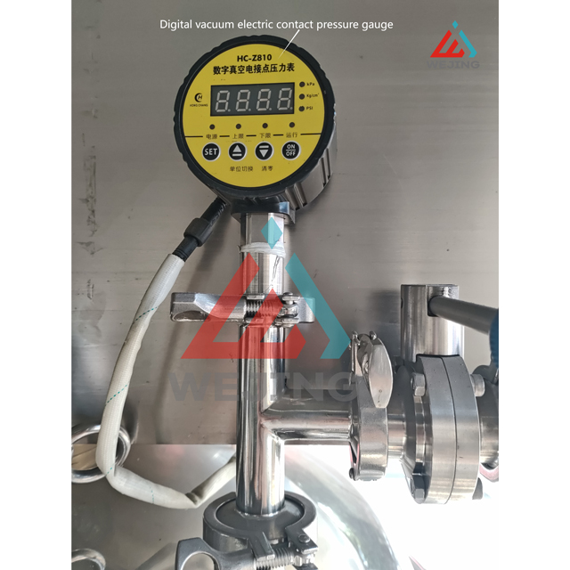 300L हाइड्रोलिक लिफ्ट वैक्यूम होमोजेनाइजिंग इमल्सीफायर हीटिंग फ़ंक्शन