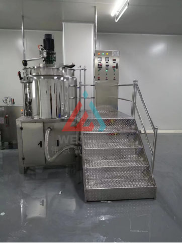 50L-6000L मिक्सर होमोजेनाइजिङ ट्याङ्की वैकल्पिक ताप