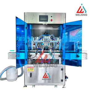  Servo မော်တာ 4 ခေါင်းများ Filling Machine 