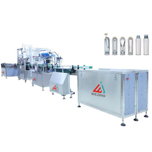 ရေအခြေခံ မီးသတ်ဆေးဗူး Nasal Spray Filling Sealing Machine အတွက် Valve Aerosol ဖြည့်စက် အလိုအလျောက်အိတ်