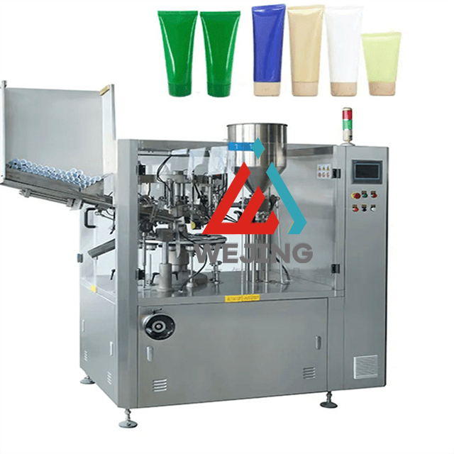 हाई स्पीड स्वचालित ट्यूब फिलिंग मेसिन र क्रीम ट्यूब फिलिंग र सील मेसिन