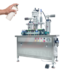 Mauual mašina za punjenje aerosola za proizvode sa raspršenim aerosolom 