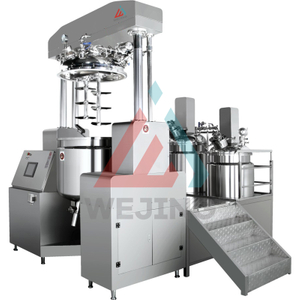 Ֆիքսված միատարր վակուումային խառնիչ էմուլգատոր կոսմետիկ կրեմի մաշկի խնամքի միջոցների համար Վակուումային էմուլգատոր մեքենայի համար