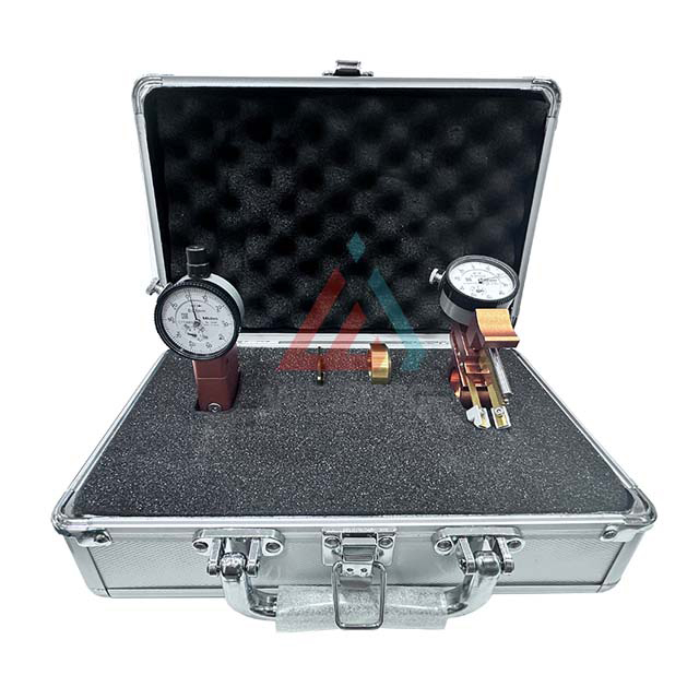 Spuitbus voor het afdichten van hoogte- en diametermeetinstrument