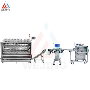 8-koppe gesigmaskervullyn met gewigkontrole-telmasjien