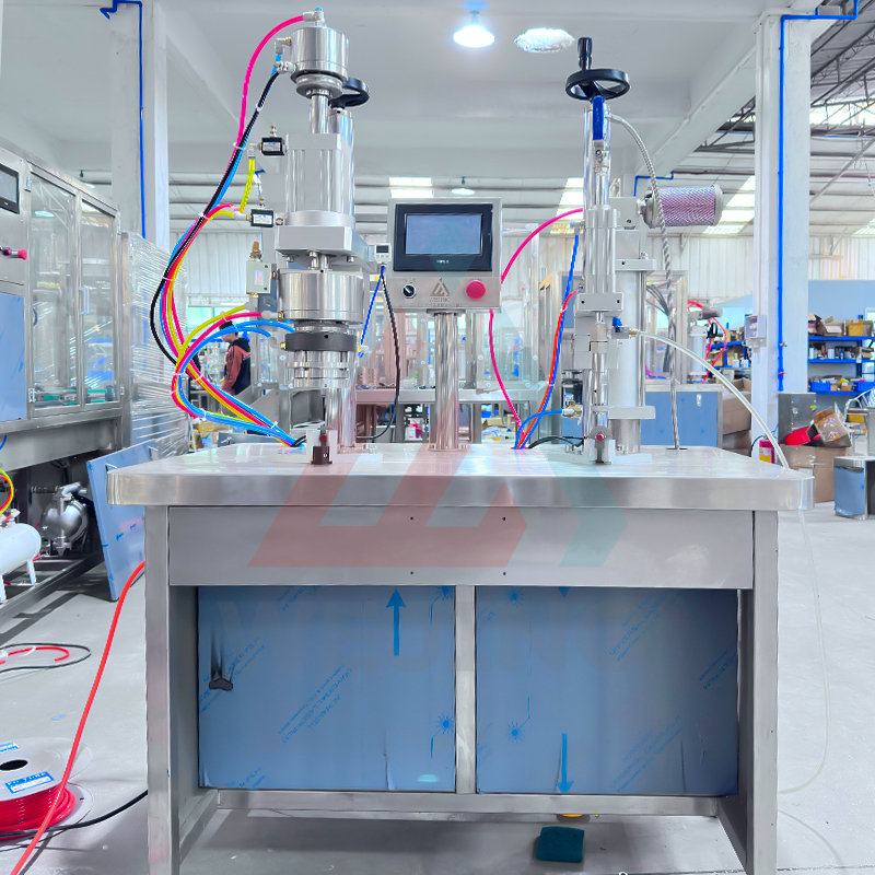 WJERZ-150 Small BOV aerosolit&ouml;lkin t&auml;ytt&ouml; ulkopuristuskone 