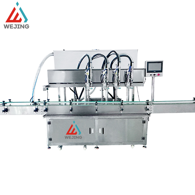 Automatska mašina za naknadno punjenje sa 4 glave za punjenje uljnih krema
