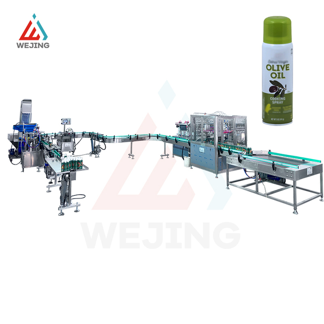 Клапан Aerosol Filling Machine Line Factory баасы боюнча ысык сатуу зайтун майы техникалык баштык