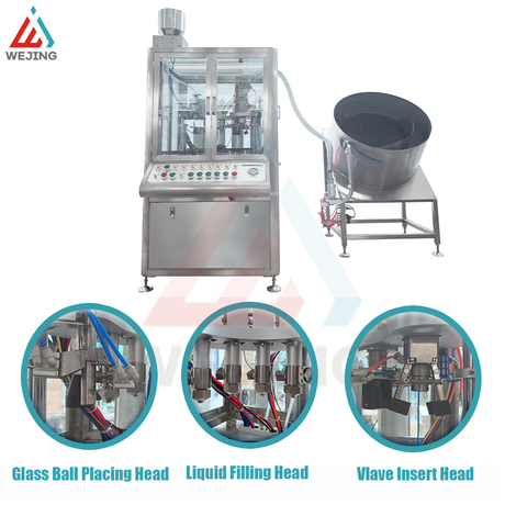 Urubura rwa spray irangi imashini yuzuza imashini 