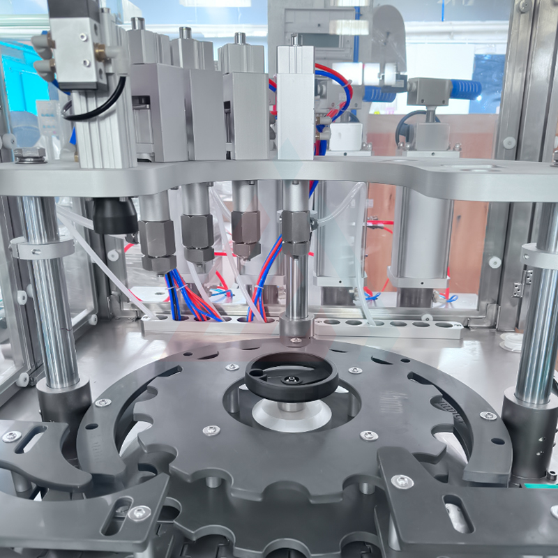 Talian Mesin Pengisian Aerosol Automatik Jenis Asas 