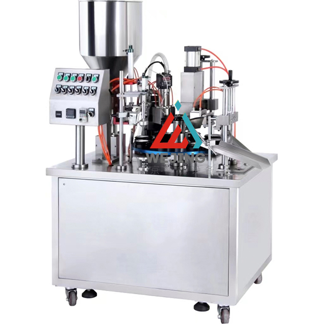 ავტომატური შემავსებელი მანქანა ალუმინის ტუბი