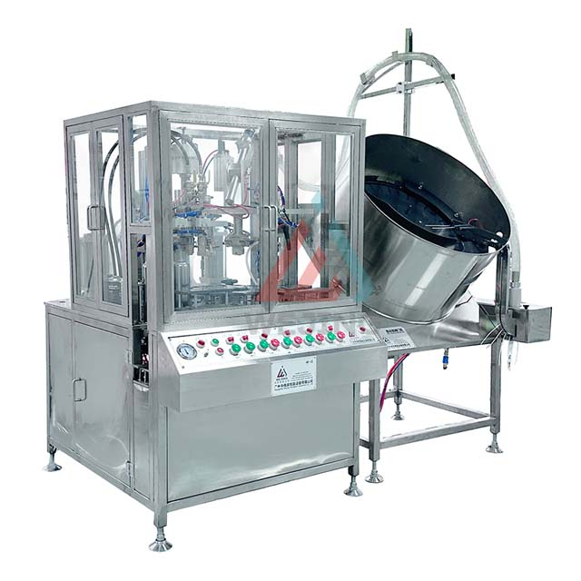 Директна продажба на производителот на автоматска машина за полнење со аеросол за производи со аеросолни спрејови