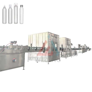 அதிவேக ஏரோசல் ஃபில்லிங் சீலிங் கேப்பிங் மெஷின் ஏர் ஃப்ரெஷனர் டியோடரன்ட் ஏரோசல் ஸ்ப்ரே கேன்களுக்கு ஏற்றது