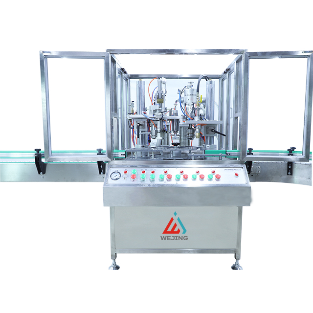 دستگاه پرکننده قوطی اسپری آئروسل برای آب بندی پرکننده انواع محصولات شیمیایی