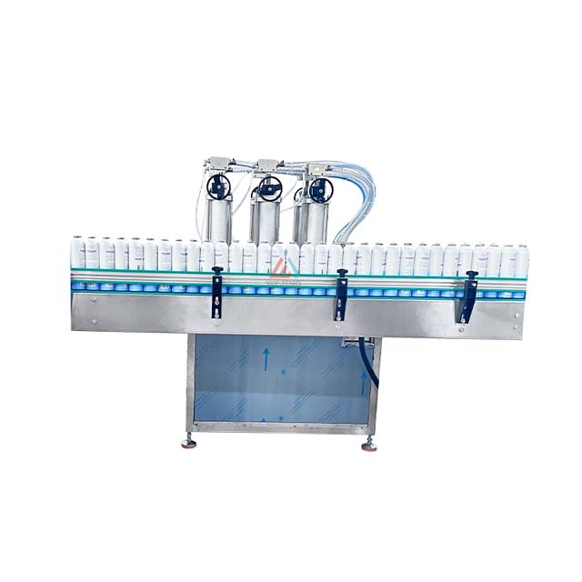 Pungă automată pe mașină de umplere cu supapă pentru cutii de aerosoli 