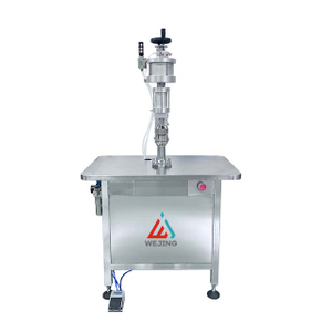 Полуаутоматска машина за пуњење аеросолних лименки за мала предузећа Машина за пуњење лименки у спреју освеживача ваздуха