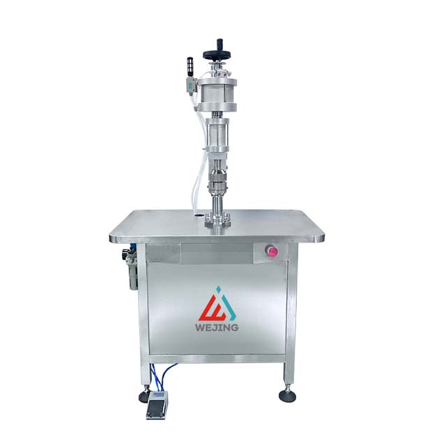 Ki&ccedil;ik Biznes Yarı Avtomatik Aerozol Doldurma Maşını Hava Təravətləndirici Sprey Doldurma Maşını