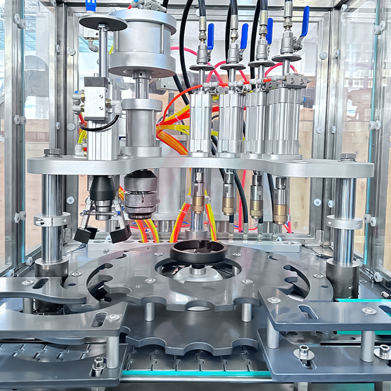 Talian Mesin Pengisian Aerosol Automatik Jenis Asas 