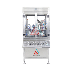 Wejing visiškai automatinė aerozolių skardinių pildymo mašina Automatinė aerozolių pildymo linijos mašina