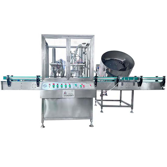 Aerosol Spray Filling Crimping Machine Աերոզոլային Սփրեյ Հեղուկ Արտադրանքի համար 