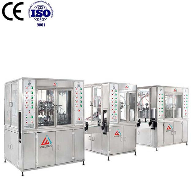 Fabrikspris 120 flaskor per min H&ouml;ghastighets aerosolp&aring;fyllningsmaskin f&ouml;r insektsmedelssprayprodukter 