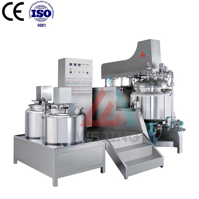 Paraffin Wax Vacuum Emulsifying Machine Blender Tisħin Mixer Ultrasonic Emulsifier Industrijali