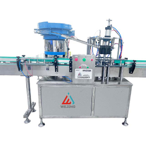 भल्भ एरोसोल स्प्रे ग्यास फिलिंग मेसिन लाइन बिक्रीको लागि स्वचालित झोलाको लागि संयुक्त ढक्कन क्यापिंग मेसिन एक्चुएटर र क्याप सबै एक क्यापिंग मेसिन 