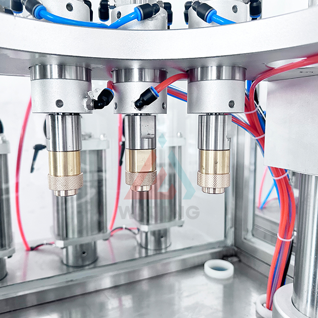 Automatisk kosmetisk aerosol sprayboks fyllemaskin 30 ml plast aerosol sprayflaske fyllemaskin