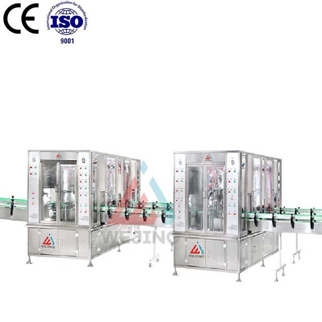 მაღალსიჩქარიანი ქარხნული პირდაპირი გაყიდვა სრული ავტომატური აეროზოლური სპრეის ქილის შემავსებელი მანქანა Aerosl Spray ქიმიური პროდუქტებისთვის 